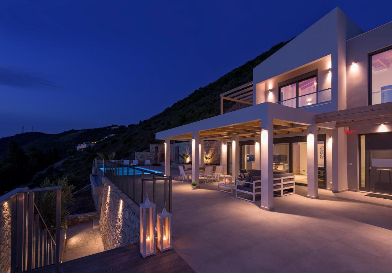 Kathisma Bay Villas - Luxury Villas- Villa Oceanos Kalamitsi  Exterior photo