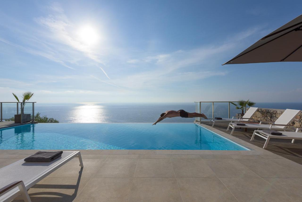 Kathisma Bay Villas - Luxury Villas- Villa Oceanos Kalamitsi  Exterior photo