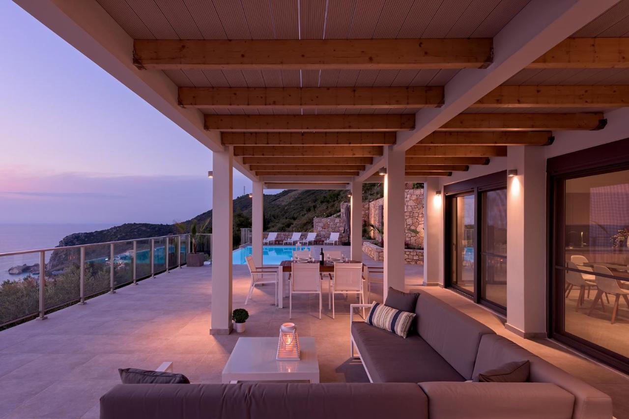Kathisma Bay Villas - Luxury Villas- Villa Oceanos Kalamitsi  Exterior photo