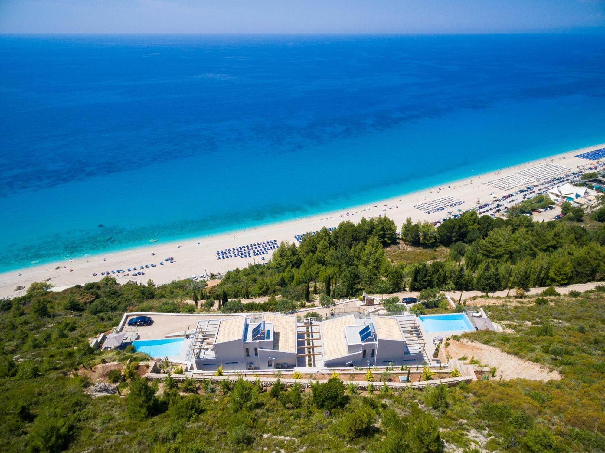 Kathisma Bay Villas - Luxury Villas- Villa Oceanos Kalamitsi  Exterior photo